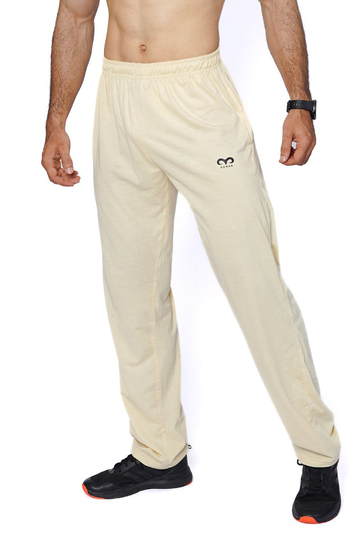 EGNAR NO CUFF OVERSIZE TROUSER-OFF WHITE