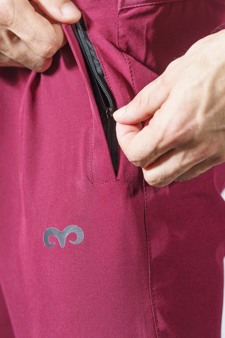 EGNAR LIGHTWEIGHT INFINTY TROUSER-MAROON