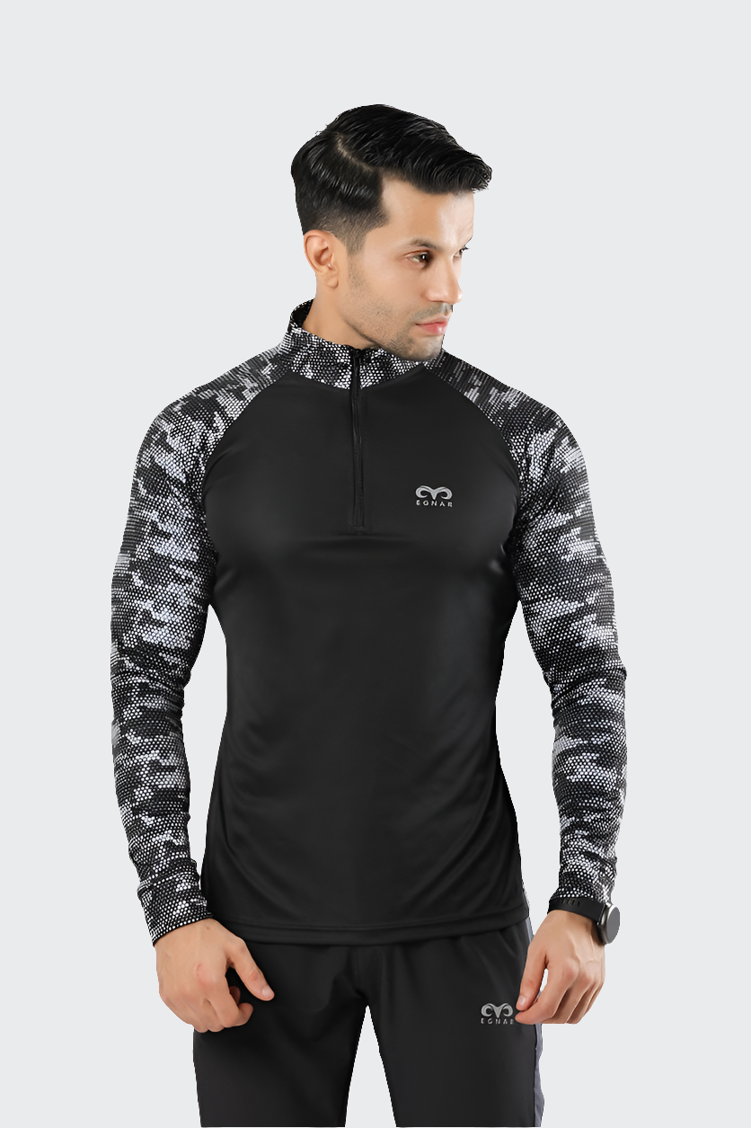 Egnar Flex Tracksuit-Grey Sleeves