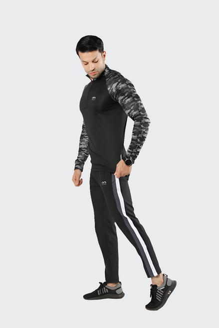 Egnar Flex Tracksuit-Grey Sleeves
