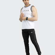 EGNAR CORE MESH TANK TOP - WHITE
