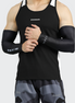 EGNAR ARM SLEEVES - BLACK (PACK OF 2)