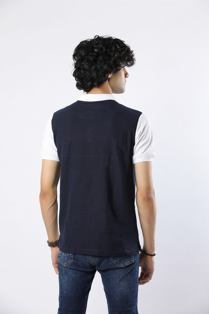 Egnar Colorblock Polo - Half Sleeves