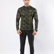 Egnar Flex Tracksuit Green- Full Sleeves