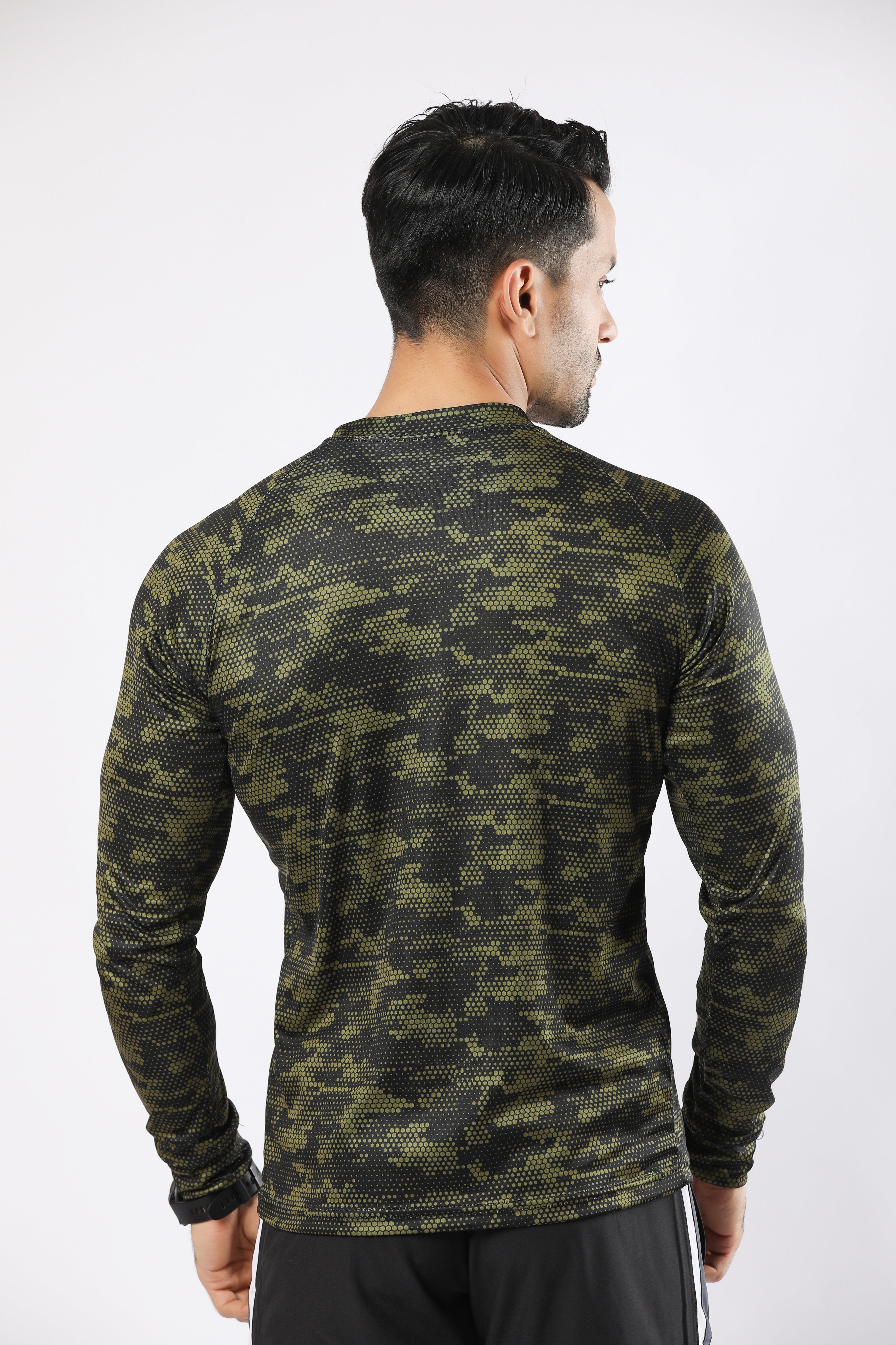 Egnar Flex Tracksuit Green- Full Sleeves