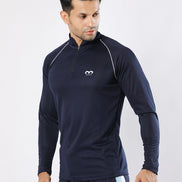 Egnar Men's Gym T-Shirt - Navy Blue