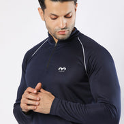 Egnar Men's Gym T-Shirt - Navy Blue