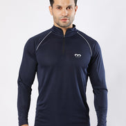 Egnar Men's Gym T-Shirt - Navy Blue