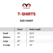 Egnar Men's Gym T-Shirt - Navy Blue